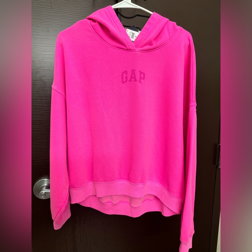 GAP Vibrant Pink VintageSoft Hoodie